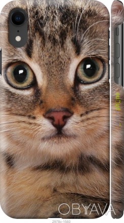 Чехол "Полосатый котик" для Apple iPhone XRПредставляем Вашему вниманию дизайнер. . фото 1