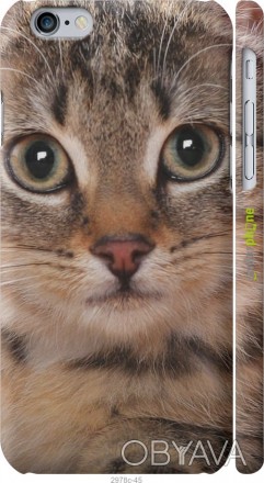 Чехол "Полосатый котик" для iPhone 6sПредставляем Вашему вниманию дизайнерские ч. . фото 1