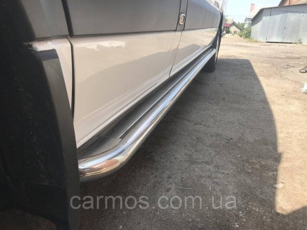Пороги боковые Mercedes sprinter 906 (мерседес спринтер 906) нерж. premium d51mm. Киев. фото 1 Пороги боковые Mercedes sprinter 906 (мерседес спринтер 906) нерж. premium d51mm. Киев. фото 1
