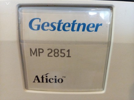 Продам Gestetner Aficio MP 2851 - цифровое монохромное МФУ формата А3: лазерный . . фото 4