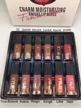 Набор матовых помад 12 шт. Kylie Charm Moisturizing BRONW SUGAR. Львов. фото 1 Набор матовых помад 12 шт. Kylie Charm Moisturizing BRONW SUGAR. Львов. фото 1