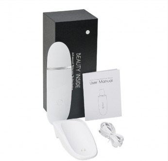 Скрабер ультразвуковой для лица Ultrasonic Skin Scrubber Beauty Inside Black 24к. Львів. фото 1 Скрабер ультразвуковой для лица Ultrasonic Skin Scrubber Beauty Inside Black 24к. Львів. фото 1