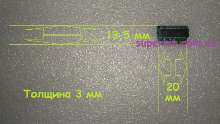 Переходник для подключения ssd диска M.2 AHCI либо NVMe ("M" key) в ма. . фото 7