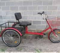 Велосипед трёхколёсный «Атлет с корзиной» имеет сзади вместительную . . фото 3