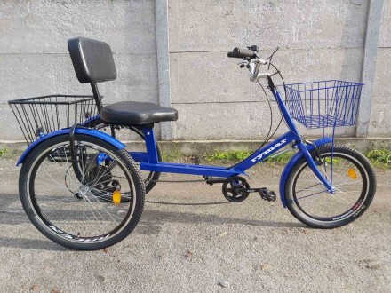 Велосипед трёхколёсный «Атлет с корзиной» имеет сзади вместительную . . фото 6
