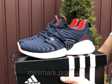 Кроссовки мужские синие сетка Adidas Alpha bounce Instinc 44. Киев. фото 1 Кроссовки мужские синие сетка Adidas Alpha bounce Instinc 44. Киев. фото 1
