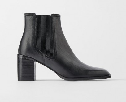 Женские кожаные ботинки Zara, размеры 39,40. Сумы. фото 1 Женские кожаные ботинки Zara, размеры 39,40. Сумы. фото 1