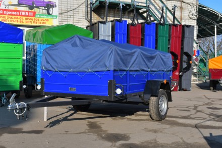 Купить мощный усиленный прицеп Лев Супер 2500х1500 от завода и другие модели. Борисполь. фото 1 Купить мощный усиленный прицеп Лев Супер 2500х1500 от завода и другие модели. Борисполь. фото 1