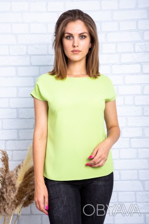 
Легкая блузка Cliche, производство Турция. Цвет блузки лимонный. Материал блузк. . фото 1