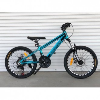 Детский велосипед TopRider 20’’(Алюминевая рама) Синий. Харьков. фото 1