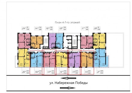 Продается 1-комнатная квартира свободной планировки в ЖК Фаворит с окнами во дво. . фото 9
