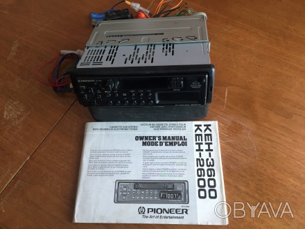 Автомобильная кассетная магнитола с электронным тюнером диапазонов УКВ (FM)/СВ/Д. . фото 1