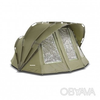 Удобная трёхместная палатка будет замечательным укрытием от дождя, ветра, снега,. . фото 1
