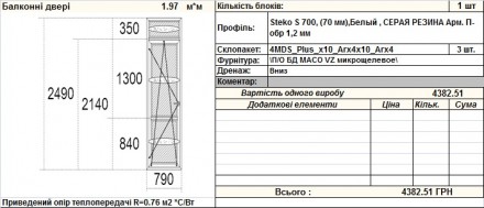 Продаем две балконные двери из металлопластикового профиля Steko серии S700 по ц. . фото 10