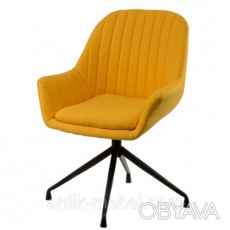 
	
	
	
	
	
	Тип: стул
	Цвет: желтый
	Обивка: сидение и спинка - ткань
	Основание. . фото 1