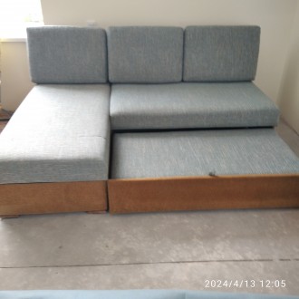 Современный  диван-уголок в хорошем состоянии не залитый  и не разболтанный, раз. . фото 8