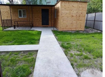 Сдам домик. Частный сектор Осокорки, 2 км от метро Славутич. Днепр 400 метров, речка Пидбырна 100 метров