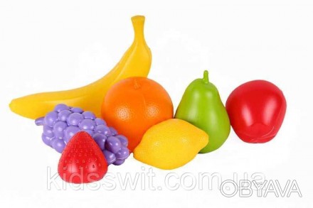 Набор фруктов 5309 от известной торговой марки ТЕХНОК понадобится на игрушечной . . фото 1