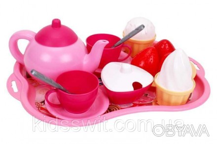 Набор игрушечной посудки от производителя Технок 7273 предоставит юной хозяюшке . . фото 1