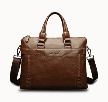 
Мужская сумка портфель Gatoer
 Характеристики:
Материал: Качественная и плотная. . фото 3