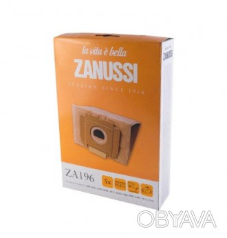 Набор бумажных мешков ZA196 для пылесоса Zanussi 9002565506
Набор мешков бумажны. . фото 1