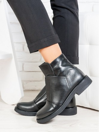 Ботинки жіночі шкіряні 6713-28. Киев. фото 1