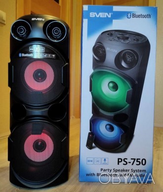 Акустическая колонка Sven PS-750 Black