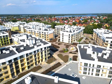 Итальянский квартал 1 3к квартира Вид на Днепр Оболонь Без% 4 этаж. Киев. фото 1