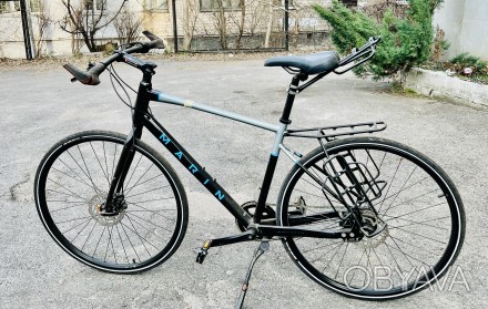 Городской велосипед на 28 дюймовых колёсах.
Рама алюминиевая, размер «М&r. . фото 1