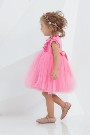 Нарядное пышное платье - мечта любой маленькой принцессы! Это платьице не остави. . фото 4