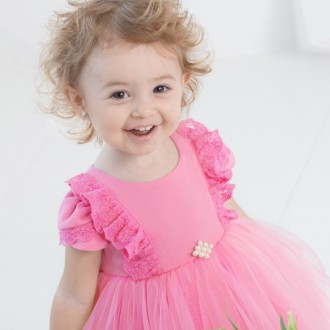 Нарядное пышное платье - мечта любой маленькой принцессы! Это платьице не остави. . фото 2
