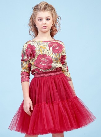 Костюм детский красный юбка+блуза zironka 128. Харьков. фото 1 Костюм детский красный юбка+блуза zironka 128. Харьков. фото 1