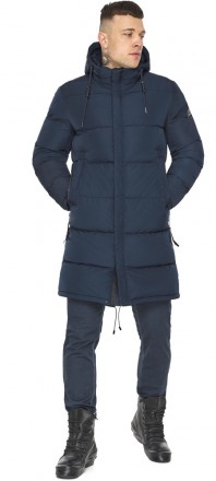 Мужская зимняя куртка с кулиской по низу изделия, чтобы фиксировать свободу движ. . фото 2