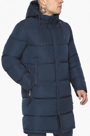 Мужская зимняя куртка с кулиской по низу изделия, чтобы фиксировать свободу движ. . фото 11
