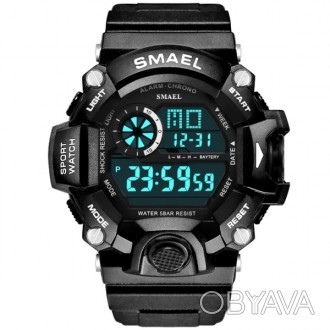 
	Smael - бренд якісних спортивних годинників. Годинники мають стильний дизайн, . . фото 1