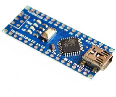Arduino Nano с USB-интерфейсом на базе CH340:
Микроконтроллер: ATmega328P
Напр. . фото 4