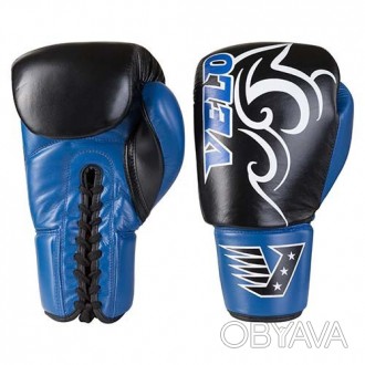 
Боксерские перчатки Velo на шнуровке.
Материал: кожа козы.
Цвет: синий
Размер: . . фото 1