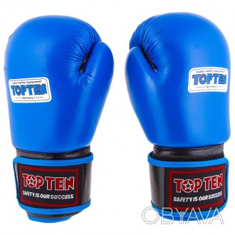 
Боксерские перчатки TopTen(aiba)
Материал: кожа
Размер: 10 oz, 12 oz
Цвет: сини. . фото 1