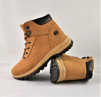 Мужские ботинки ЗИМА - МЕХ в Стиле Timberland предназначены как для повседневног. . фото 2