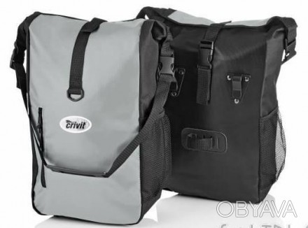 Сумка для велосипеда, велосумка с дождевиком 20 L Сrivit Pannier Bag Set IAN3264. . фото 1