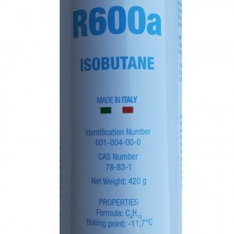 Фреон R600a ISOBUTAN TR600BB1 750ml/420g
Универсальный фреон R600a ISOBUTAN TR60. . фото 3