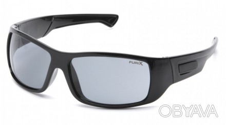 Защитные очки Furix от Pyramex (США) Характеристики: цвет линз - чёрный; материа. . фото 1