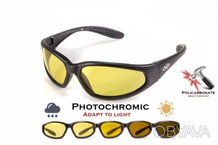 Защитные спортивные очки Hercules от Global Vision (США) Характеристики: цвет ли. . фото 1