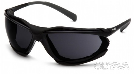 Защитные очки Proximity от Pyramex (США) цвет линз чёрный (пропускает лишь 8% ви. . фото 1
