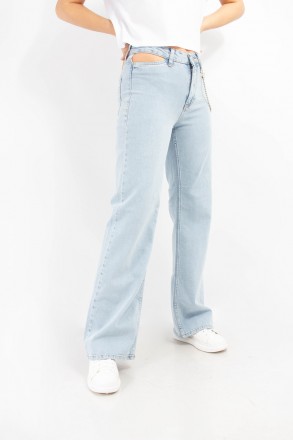 
Женские джинсы Style синий цвет
Прикольные женские джинсы клеш, производство Ту. . фото 2