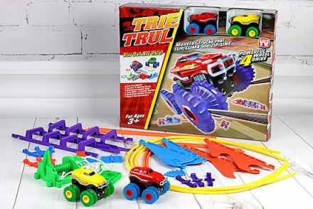 Великий Набір TRIX TRUX / Монстр-траки / Канатний трек Трікс Тракс. Житомир. фото 1 Великий Набір TRIX TRUX / Монстр-траки / Канатний трек Трікс Тракс. Житомир. фото 1