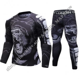 Купить Rashguard + леггинсы для детей. Рашгард с длинным рукавом Gorilla Cody Lu. . фото 2