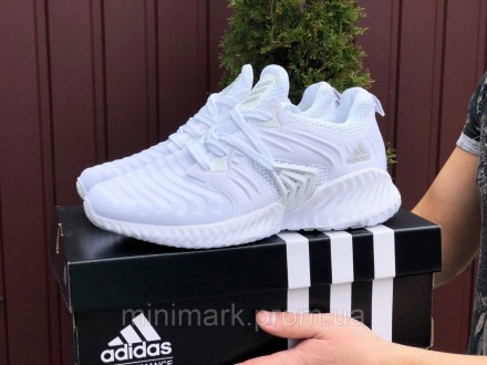 Кроссовки мужские белые сетка Adidas Alpha bounce Instinc 45. Киев. фото 1 Кроссовки мужские белые сетка Adidas Alpha bounce Instinc 45. Киев. фото 1