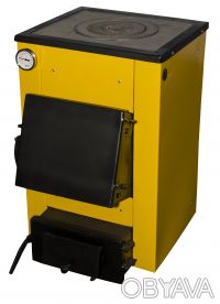 Котел Буран-mini 12 кВт - котел отопления работающий на твердом топливе (Дрова, . . фото 2
