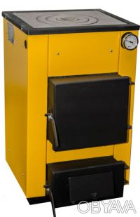 Котел Буран-mini 12 кВт - котел отопления работающий на твердом топливе (Дрова, . . фото 3